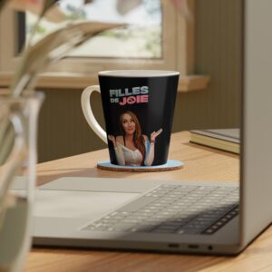 Tasse latte de madame fancé, 12 oz