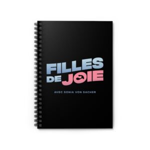 Cahier spirale sans la face de Sonia